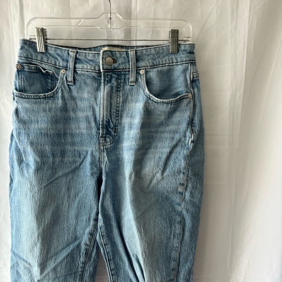 Madewell The Curvy Perfect Vintage Jean Distressed Light Wash size 29 - Picture 4 of 12